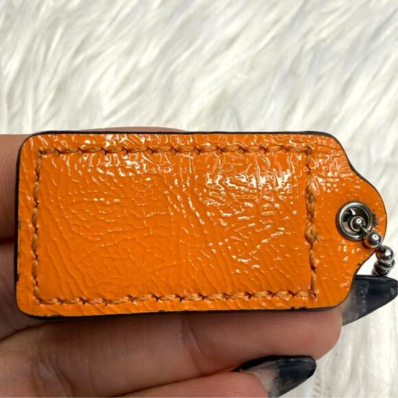 1.5" COACH Fob Bag Charm Hang tag Hangtag - Picture 2 of 2